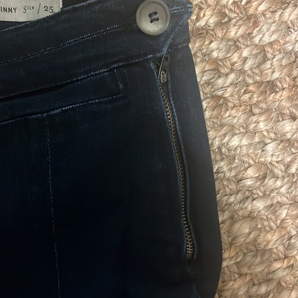 Pilcro by Anthropologie skinny trouser jeans, VGUC, size 25 - Picture 3 of 6
